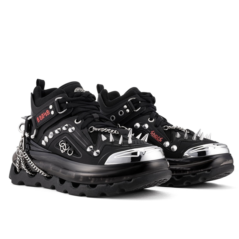 RARE: SHOES 53045 BUMP’AIR BLACK GOTHIC HT